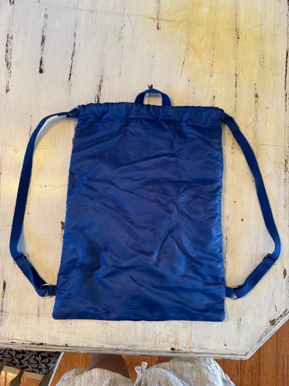 Disney Blue Multi-Character Diamond Celebration Drawstring Backpack - Picture 2 of 2